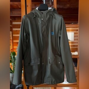 Helly Hansen Dark Green Waterproof Jacket